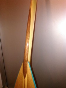 小笠原諸島母島に世界で1本のステアパドルが！