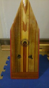 嘉手納の強豪女子チームからのオリジナルオーダーパドル