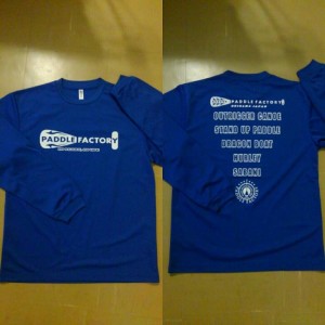 パドルファクトリーウインターウェア発売中