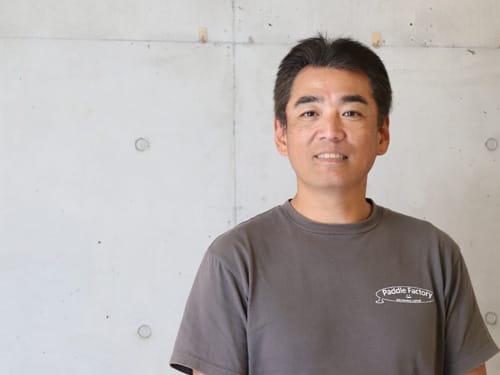 パドルファクトリー代表、福井の顔写真